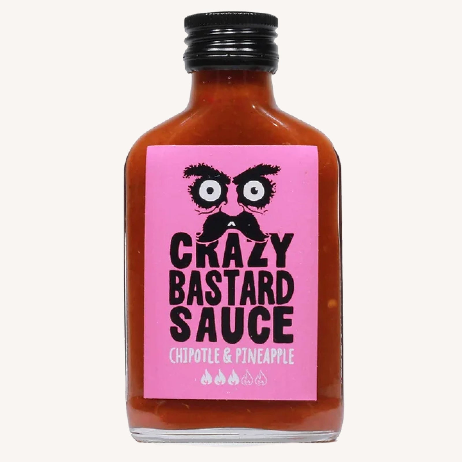 Crazy Bastard - Sauce Chipotle & Ananas - Forte 1/5 - 100g