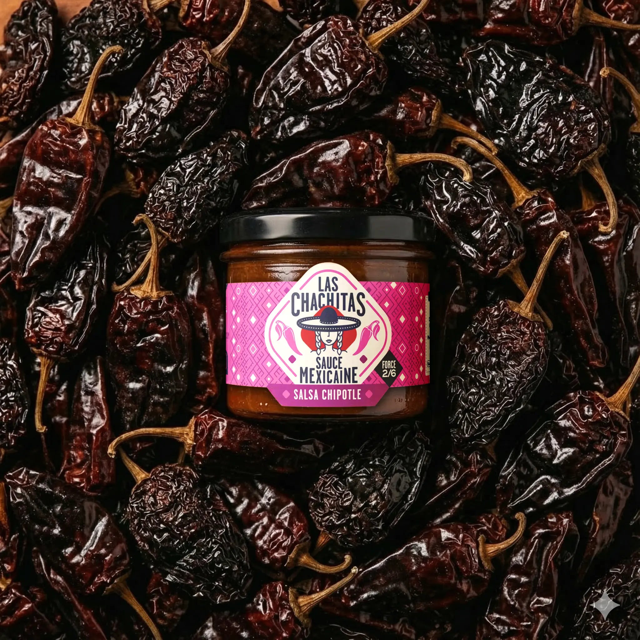 Las Chachitas - Salsa Chipotle - Force 1/6 - 100g