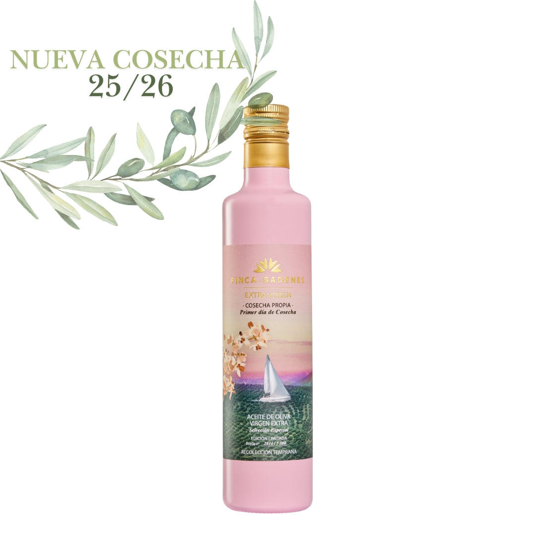 Huile d'Olive Vierge Extra Aires de Jaen - Premier Jour de Récolte (Édition Limitée) - 500mL